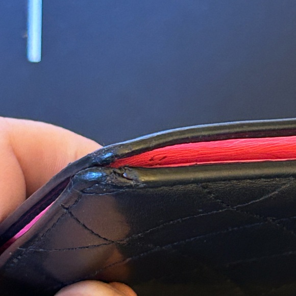 Authentic Chanel CC Cambon Black Lambskin Long Wallet - Picture 5 of 12